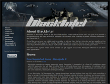Tablet Screenshot of blackintel.org